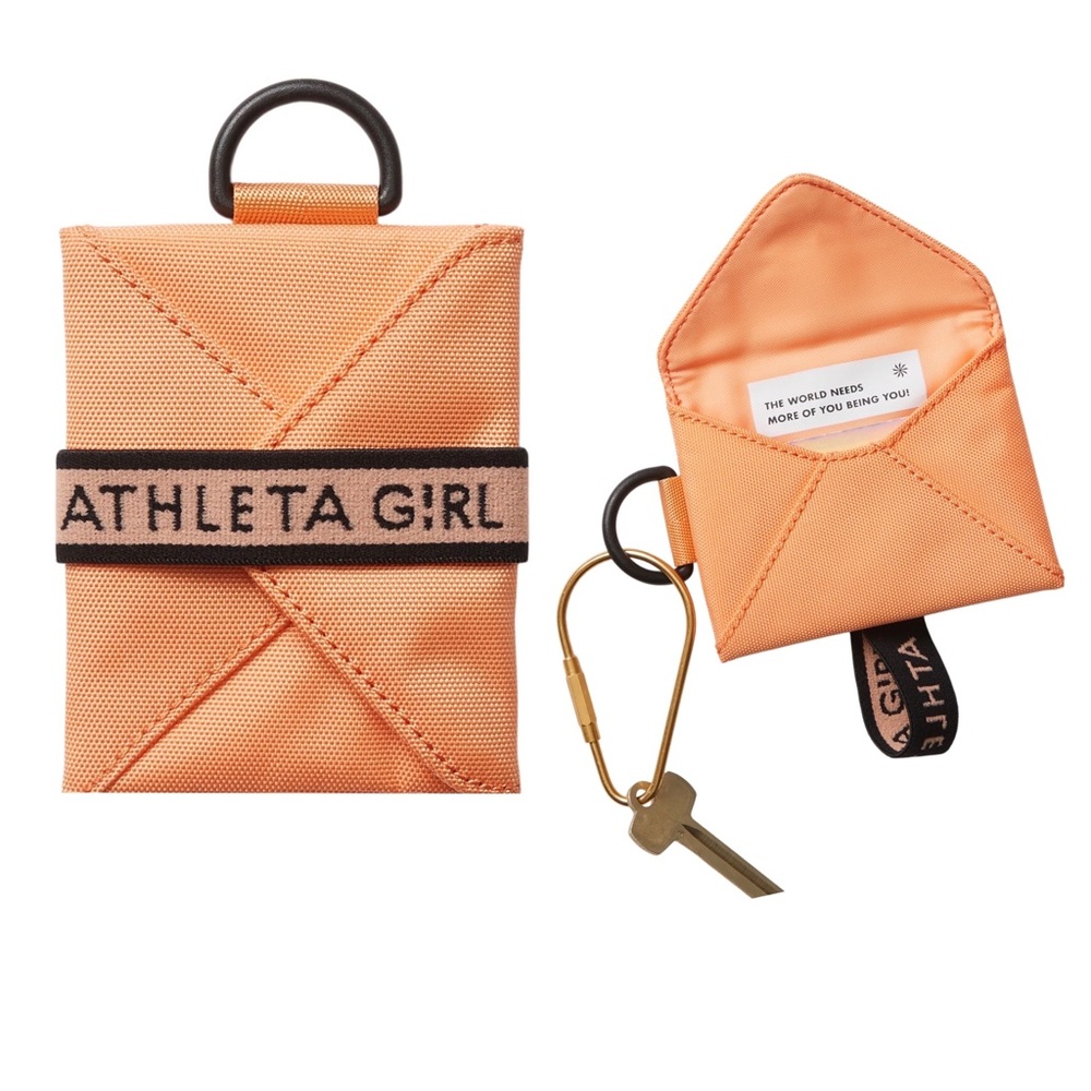 Athleta Girl Card Case Keychain